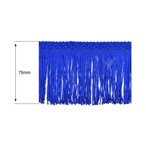 75mm Royal Silk Fringe