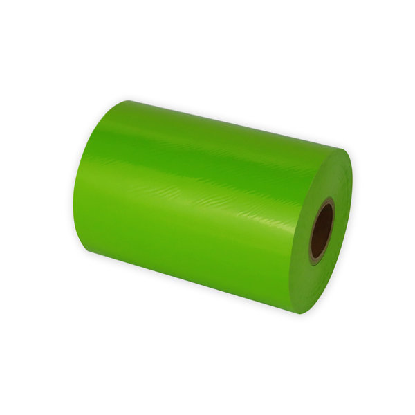 110mm Bright Green Non Metallic Foil