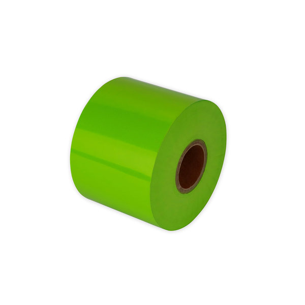 55mm Bright Green Non Metallic Foil