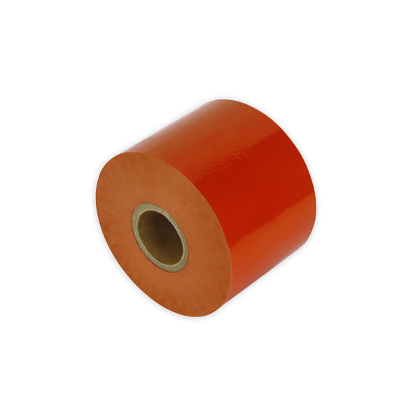 55mm Bright Orange Non Metallic Foil