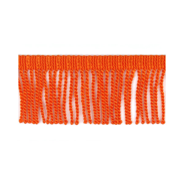 50mm Orange Heavy Bullion Fringe