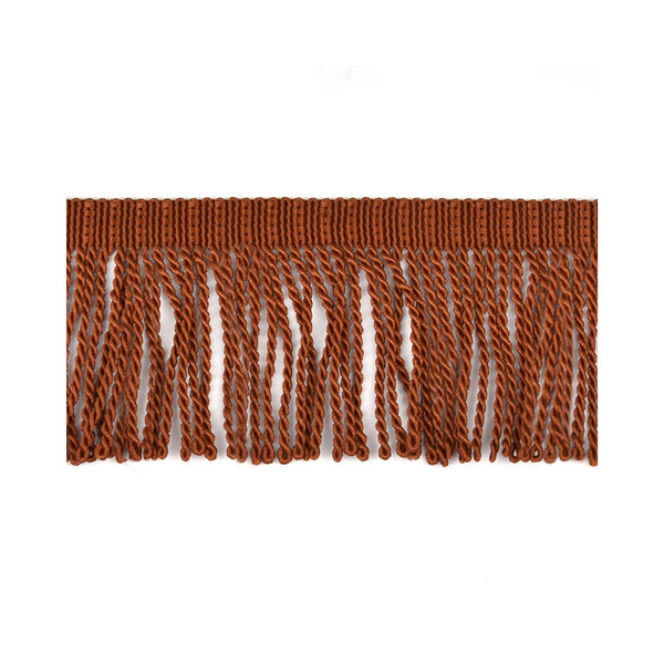 70mm Chocolate Heavy Bullion Fringe