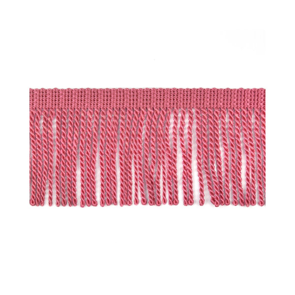 70mm Dark Pink Heavy Bullion Fringe