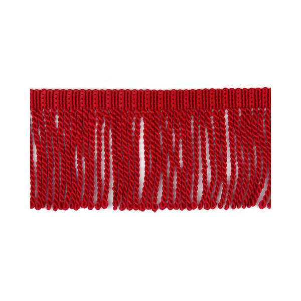 70mm Plum Heavy Bullion Fringe