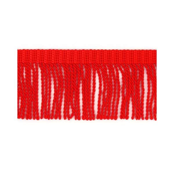 70mm Red Heavy Bullion Fringe