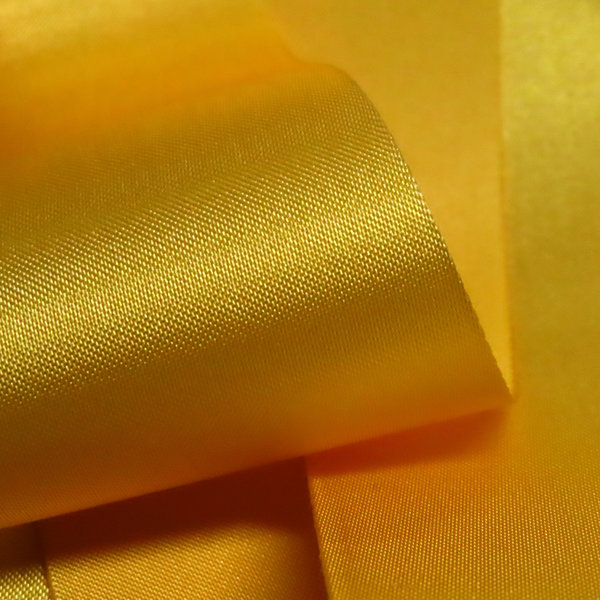 144mm Marigold Slit Edge Ribbon