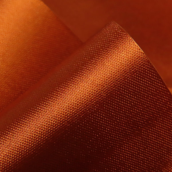 192mm Russet Slit Edge Ribbon