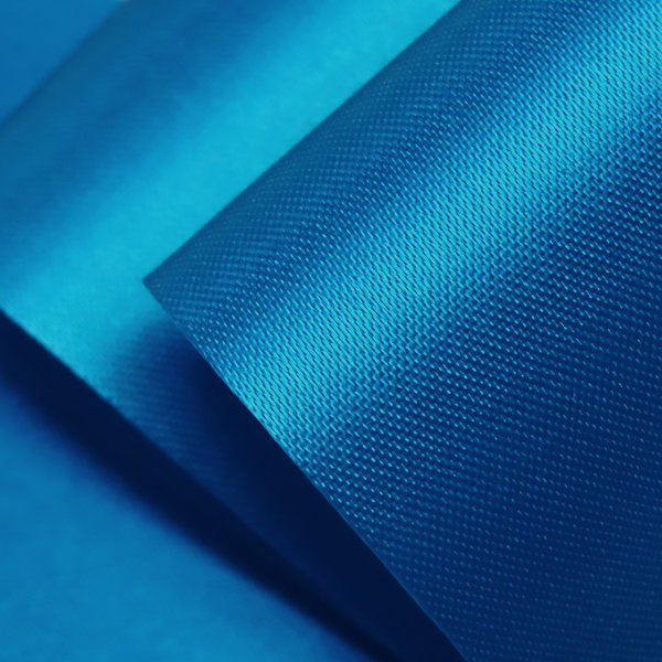 192mm Turquoise Slit Edge Ribbon