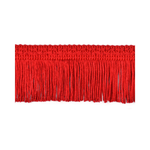 50mm Red Silk Fringe