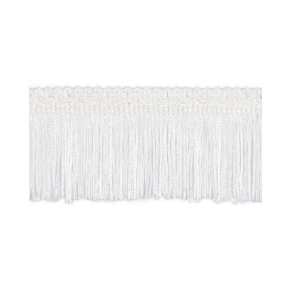 50mm White Silk Fringe