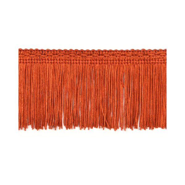 75mm Copper Silk Fringe