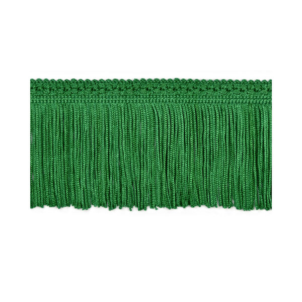 75mm Emerald Silk Fringe