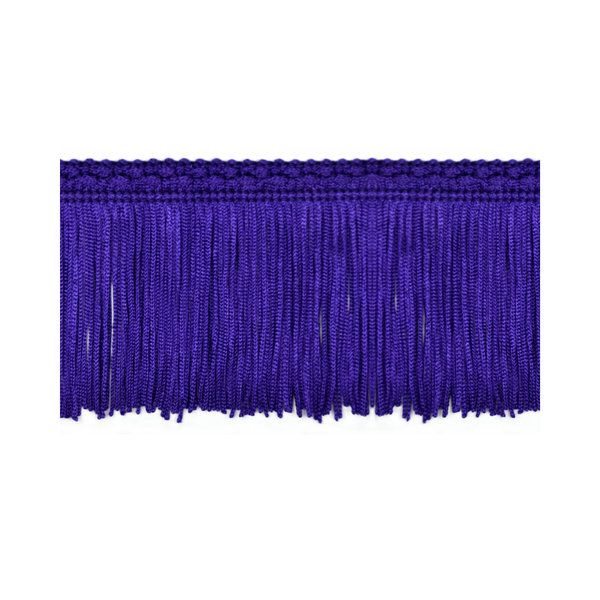 75mm Purple Silk Fringe